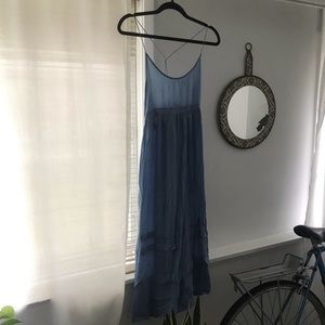 free people silk dress